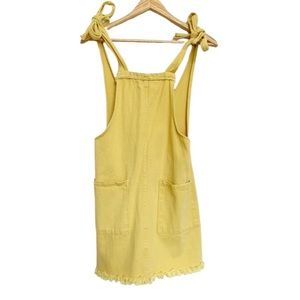 Wildfire Overall Dress Yellow Size XS